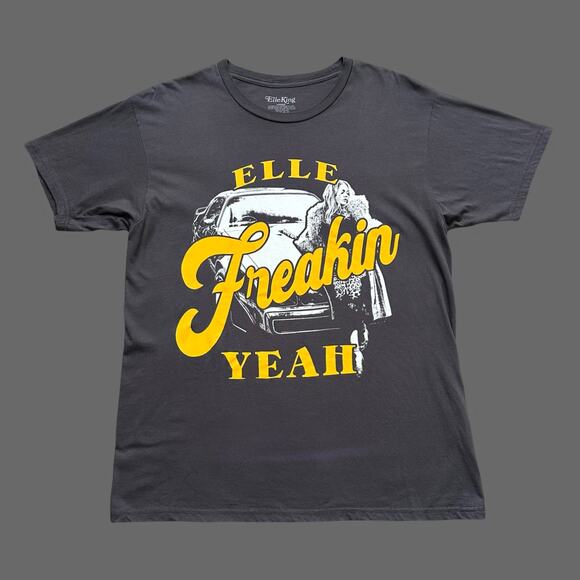 Elle King 2023 Concert Shirt Size Large Elle Freakin Yeah A-Freakin-Men GUC - Picture 1 of 6